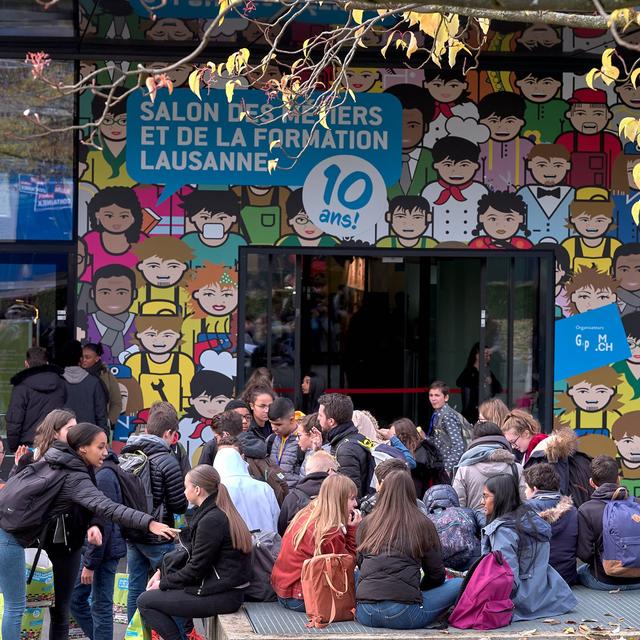 Le salon des Métiers et de la Formation à Lausanne de 2022. [facebook.com/SMFLausanne - DR]