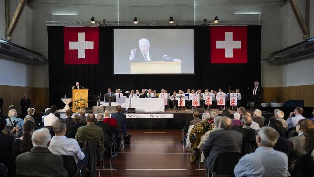 Pro Suisse va succéder à l'ASIN. [Keystone - Peter Klaunzer]