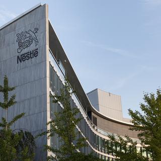 Le siège mondial de Nestlé à Vevey. [Keystone - Gaetan Bally]