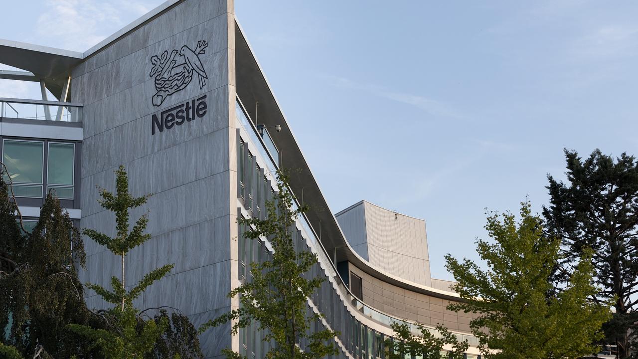 Le siège mondial de Nestlé à Vevey. [Keystone - Gaetan Bally]