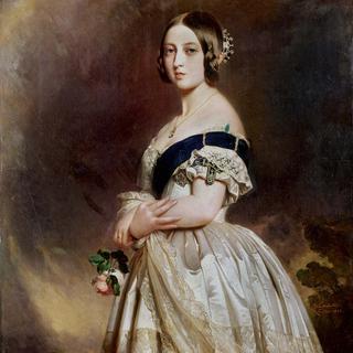 La reine Victoria, peinte par Franz Xavier Winterhalter. [Roger-Viollet via AFP]