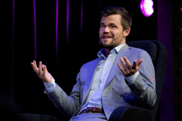 Magnus Carlsen, à Copenhague, en mai 2019. [Reuters - Caus Bech/Ritzau Scanpix]