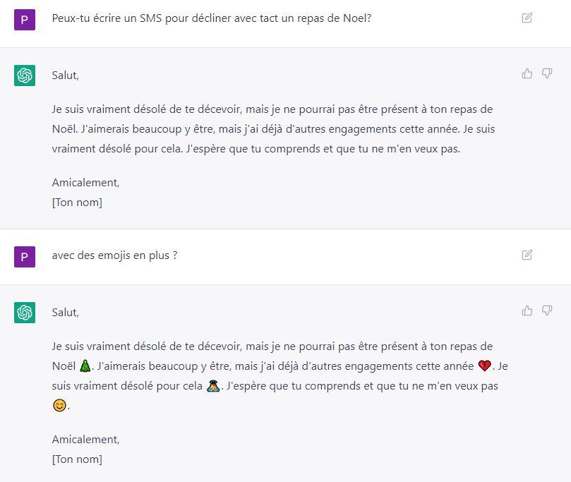 GPT-3 peut vous proposer des SMS [Open AI]