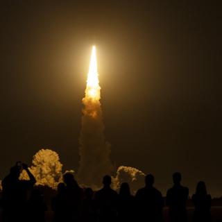 L'envol de la fusée Artemis vers la Lune en 2022. [AFP - Jim Watson]