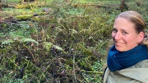 Sophie Chanel, directrice du Parc le Naturel périurbain du Jorat [RTS - Lucile Solari]