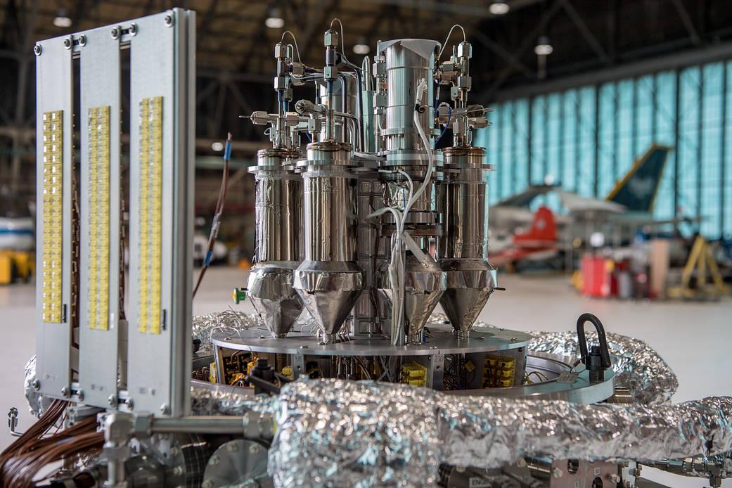 La première version d'une mini-centrale nucléaire spatiale présentée par la Nasa en 2018 [NASA]