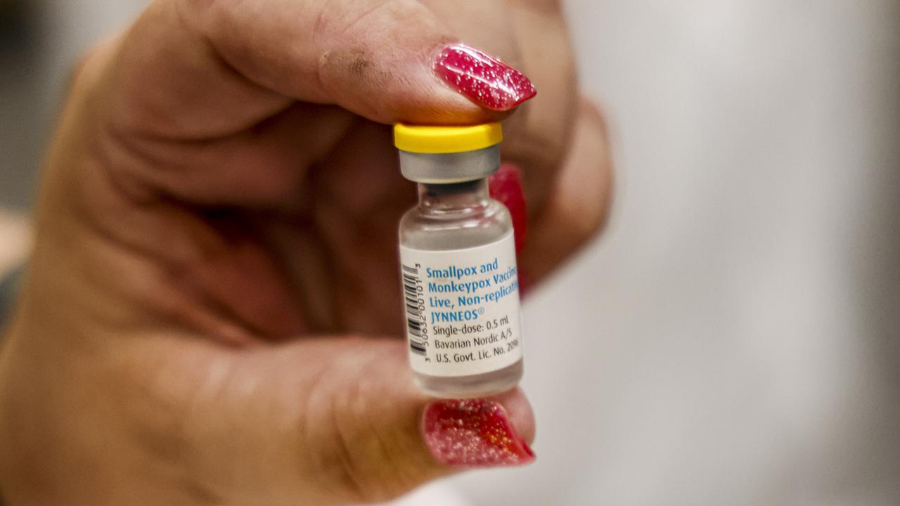 Une dose de vaccin contre la variole du singe. [Keystone/AP - Nell Redmond]
