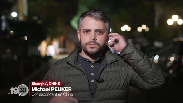 Le correspondant de la RTS en Chine Michael Peuker en direct au 19h30.