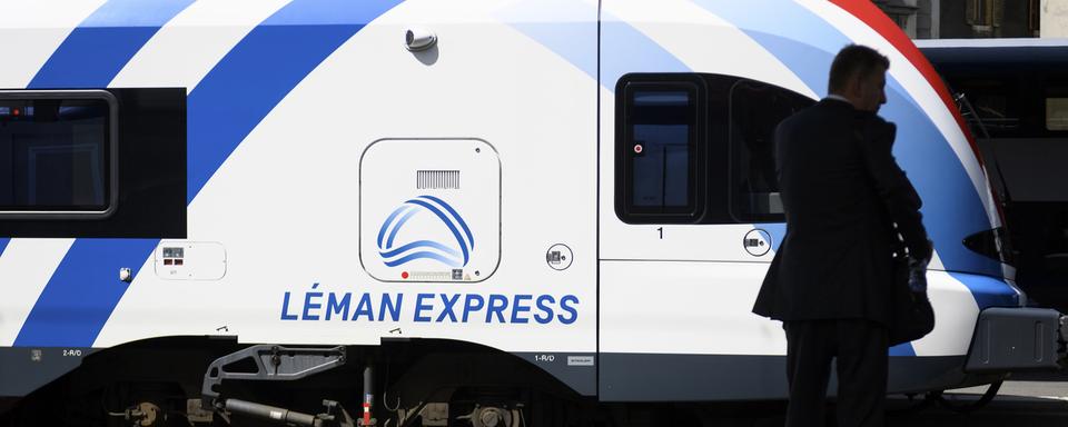 Le Léman Express. [Keystone - Laurent Gillieron]