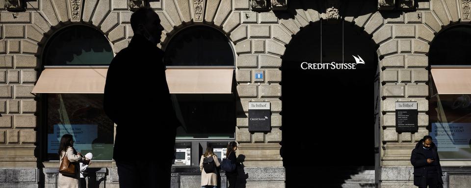 Le siège de Credit Suisse, sur la Paradeplatz à Zurich. [keystone - Michael Buholzer]