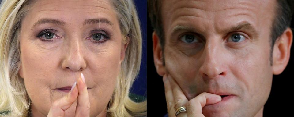 Emmanuel Macron et Marine Le Pen n'auront plus le droit de s'exprimer dès samedi [AFP/POOL - Charles Platiau, Julien de Rosa]