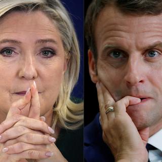 Emmanuel Macron et Marine Le Pen n'auront plus le droit de s'exprimer dès samedi [AFP/POOL - Charles Platiau, Julien de Rosa]
