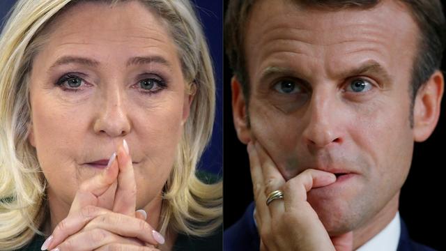 Emmanuel Macron et Marine Le Pen n'auront plus le droit de s'exprimer dès samedi [AFP/POOL - Charles Platiau, Julien de Rosa]