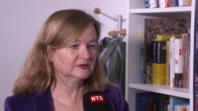 L'eurodéputée française Nathalie Loiseau présente ses excuses après ses propos sur la "Suisse molle". [RTS]