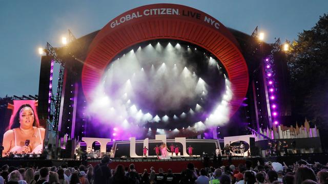 Le Global Citizen Live à New York en 2021. [EPA/Keystone - Peter Foley]