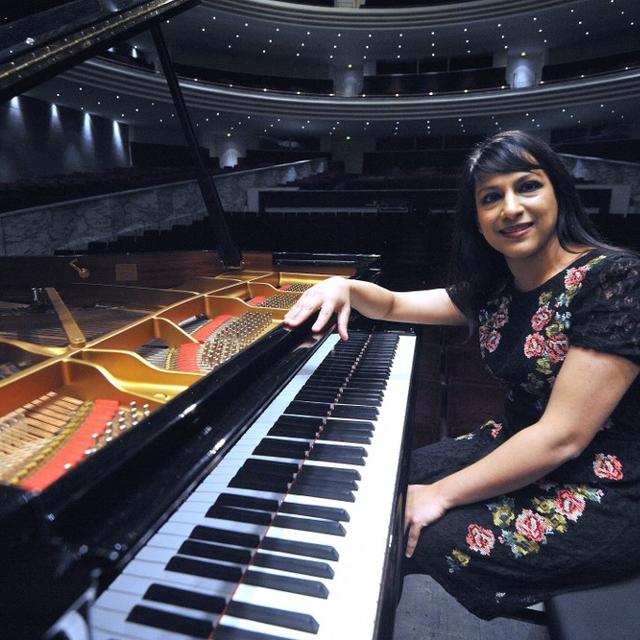 Shani Diluka, pianiste. [AFP - ©FRANK PERRY]