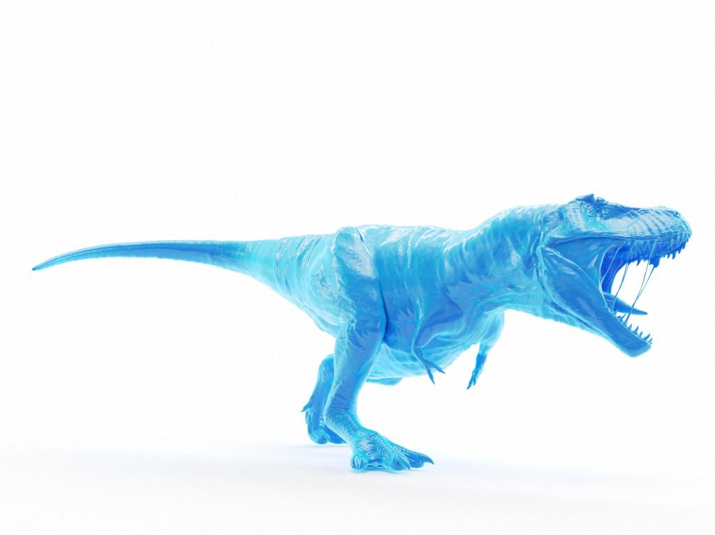 Une illustration par ordinateur d'un Tyrannosaurus Rex. [Science Photo Library via AFP - Sebastian Kaulitzki/SKX]