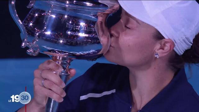 L'Australienne Ashleigh Barty, numéro 1 mondiale du tennis féminin, range définitivement ses raquettes