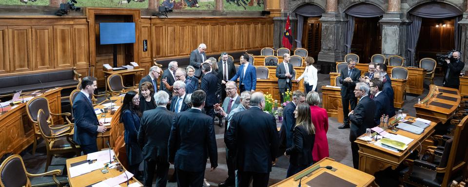 Le Conseil des Etats à Berne. [Keystone - Peter Schneider]