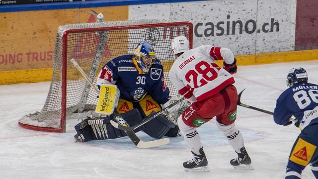 Gernat a idéalement lancé les Vaudois en inscrivant le 1-0 dès la 2e minute. [Urs Flueeler]