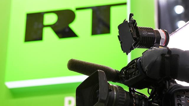 La télévision RT est contrôlée par l'Etat russe. [AFP - Kirill Kudryavtsev]