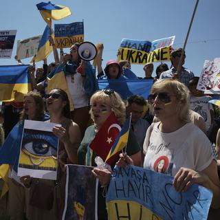 La Turquie accueille les Tatars fuyant l’Ukraine depuis le début de la guerre. [AP Photo/ Keystone - Burhan Ozbilici]