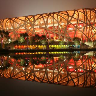 Le stade national de Pékin accueille la cérémonie d'ouverture des JO d'hiver 2022. [RTS / Wikicommons]