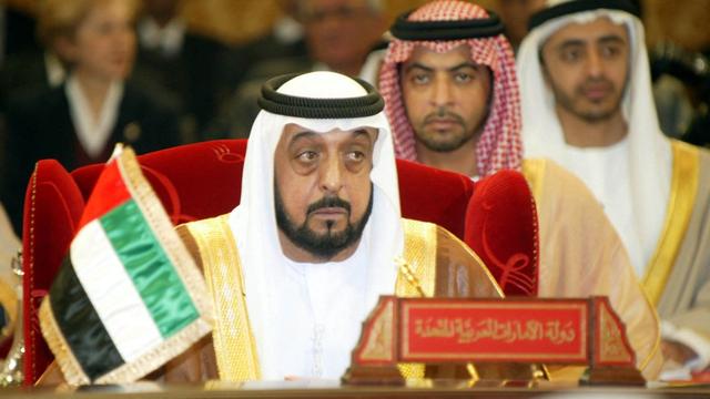 Le président des Emirats arabes unis cheikh Khalifa est mort. [AFP - Adam Jan]