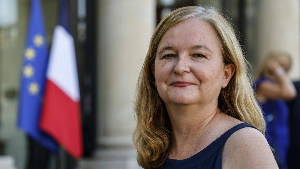 L'eurodéputée française Nathalie Loiseau photographiée le 6 septembre 2021 devant l'Elysée, à Paris. [AFP - Ludovic Marin]