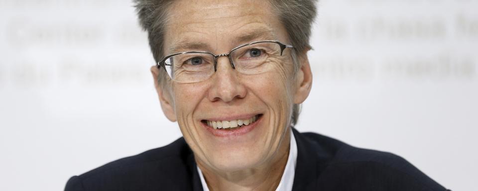 Astrid Epiney, vice-présidente de Swissuniversities. [Keystone - Peter Klaunzer]