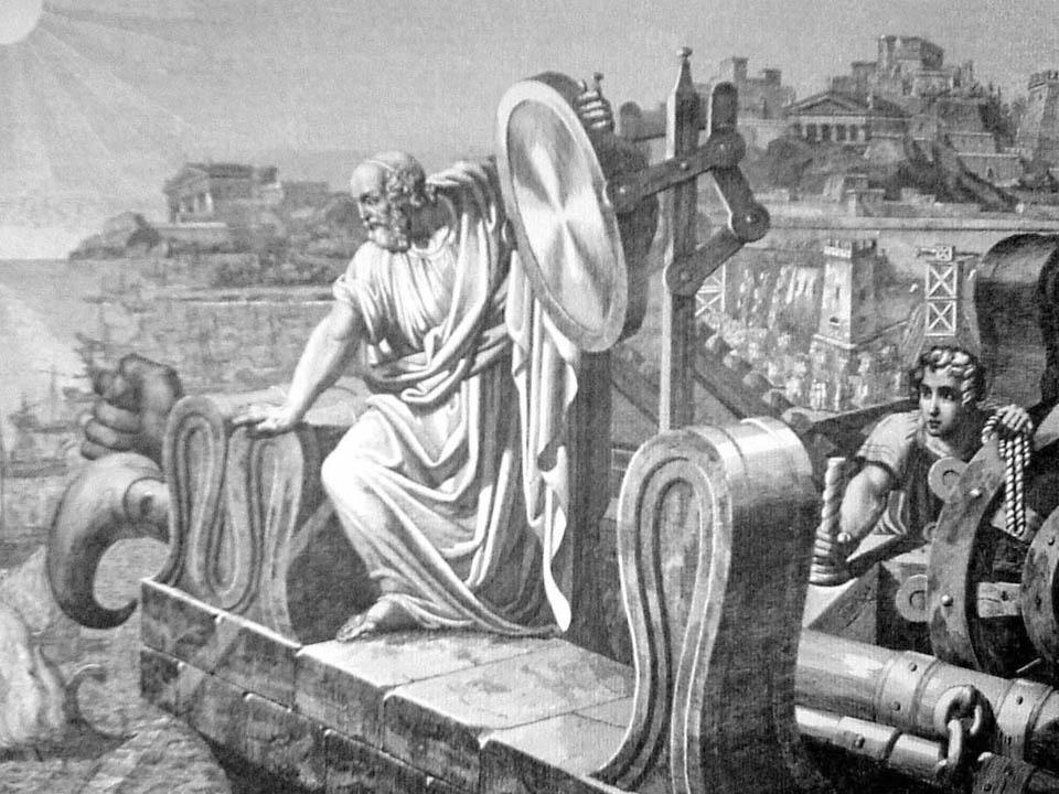 Archimède pendant le siège de Syracuse. [DR]