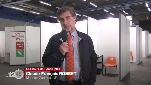 Claude-François Robert, médecin cantonal de Neuchâtel, commente la reprise de la pandémie de Covid-19