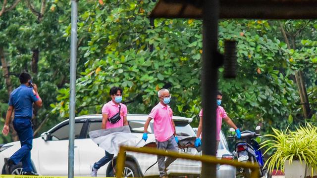 Un assassinat politique a endeuillé une cérémonie de remise de diplômes dans une université de Manille, aux Philippines. [AFP - Maria Tan]