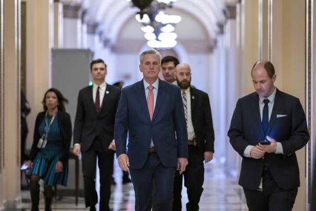 Le républicain Kevin McCarthy, 23.12.2022. [AP/Keystone - J. Scott Applewhite]