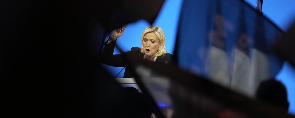 Le programme de Marine Le Pen pourrait coûter cher, avertissent 400 économistes. [KEYSTONE - MICHEL EULER]