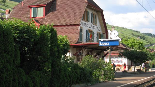 La gare de Gléresse photographiée en 2003. [CC-BY-SA - GoodRJ]