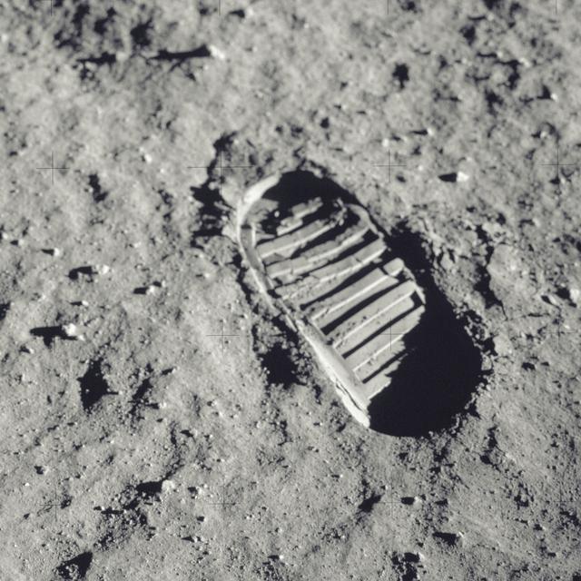 La première trace de pas sur la Lune en 1969.
y6uca/Nasa
Depositphotos [y6uca/Nasa]
