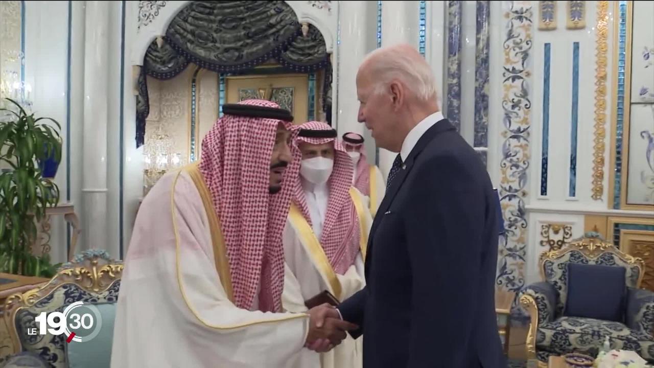 Dernier jour de Joe Biden en Arabie saoudite après un "check" controversé avec Mohammed ben Salmane
