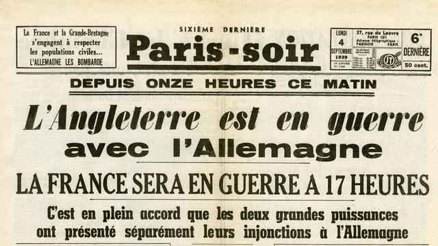 Comment la presse a-t-elle préparé la Deuxième Guerre mondiale entre 1936 et 1939? [LEEMAGE VIA AFP]