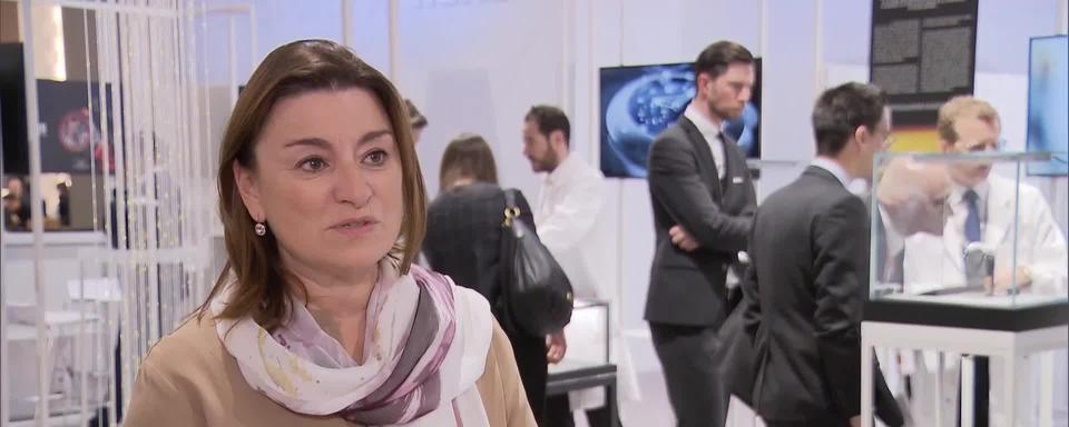 Fabienne Lupo, fondatrice du salon Re-Luxury. [RTS]