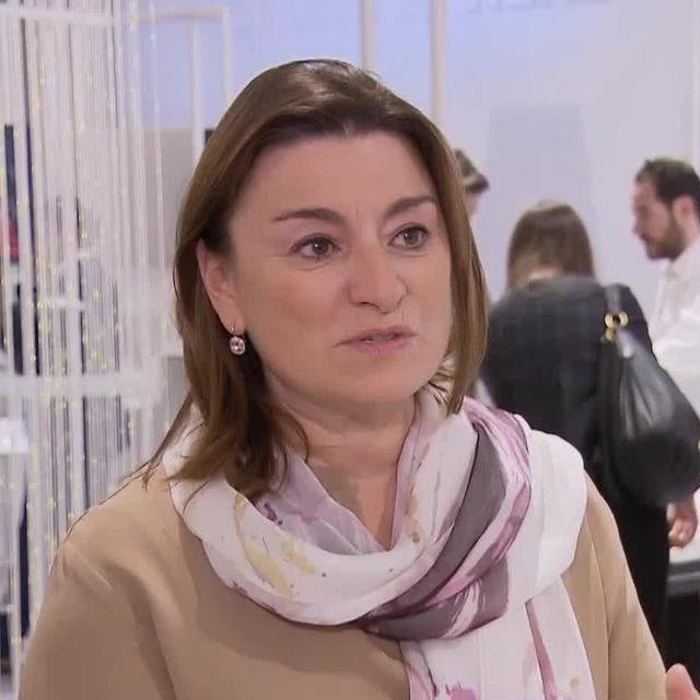 Fabienne Lupo, fondatrice du salon Re-Luxury. [RTS]