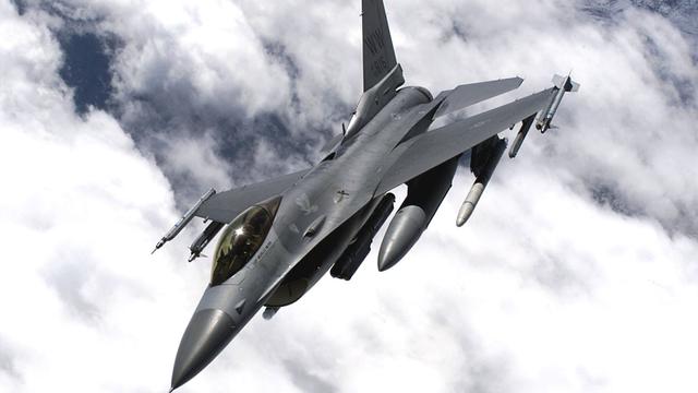 Un F-16 américain en exercice (image d'illustration). [Reuters - US Air Force]