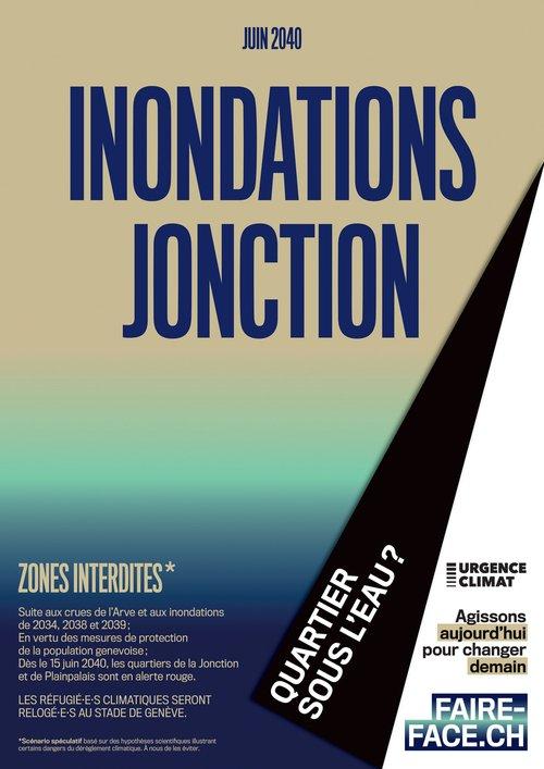 "Inondations Jonction". [EXTINCTION REBELLION - YOMIRA STUDIO]