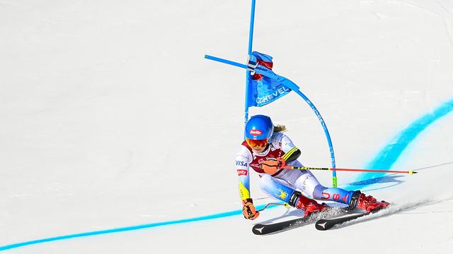 Mikaela Shiffrin est idéalement placée pour s'adjuger le petit globe. [Urs Flueeler]