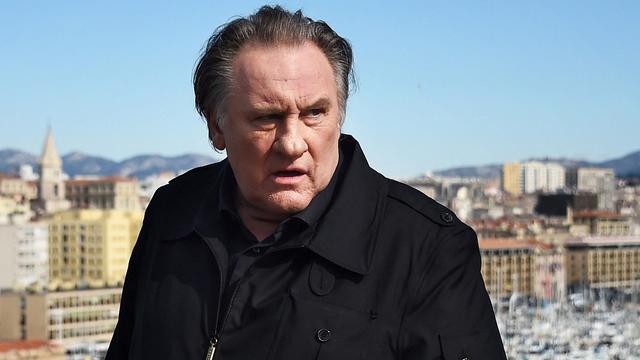 L'acteur français Gérard Depardieu, ici le 18 février 2018 à Marseille. [AFP - ANNE-CHRISTINE POUJOULAT]