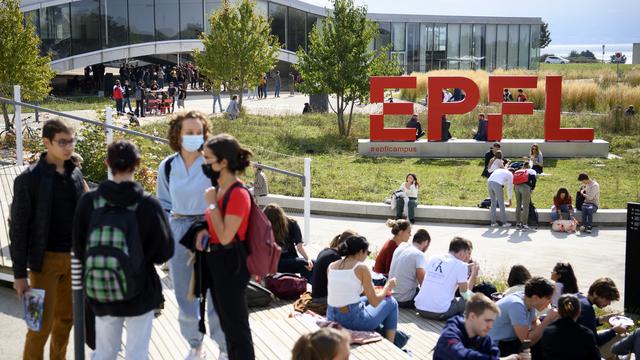 Le campus de l'EPFL [Keystone - Laurent Gillieron]