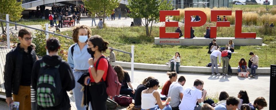 Le campus de l'EPFL [Keystone - Laurent Gillieron]