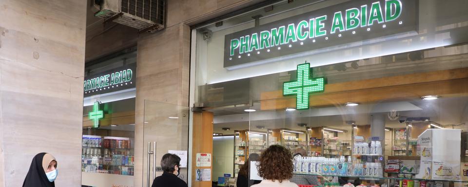 Image d'illustration d'une pharmacie à Beyrouth en janvier 2022. [REUTERS - Mohamed Azakir]