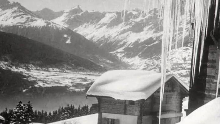 Crans-sur-Sierre en 1965. [RTS]