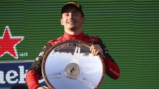 Leclerc peut avoir le sourire, il mène déjà le championnat du monde de 34 points! [AP Photo - Asanka Brendon Ratnayake]